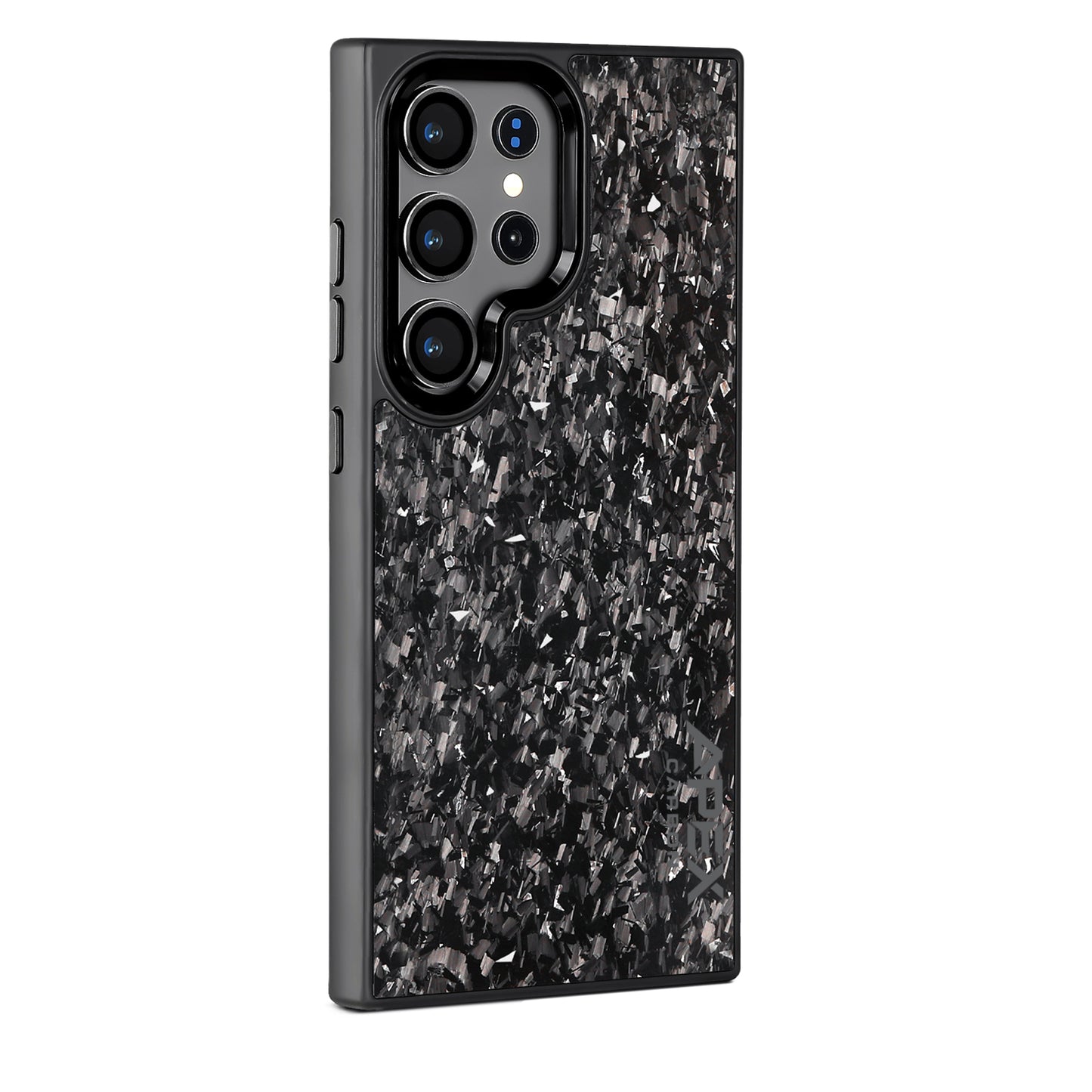 Silver Fragment | Forged Carbon Fiber | Samsung Case | IMPACT SERIES 2.0