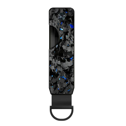 Blue Fragment | Forged Carbon Fiber | Key Case