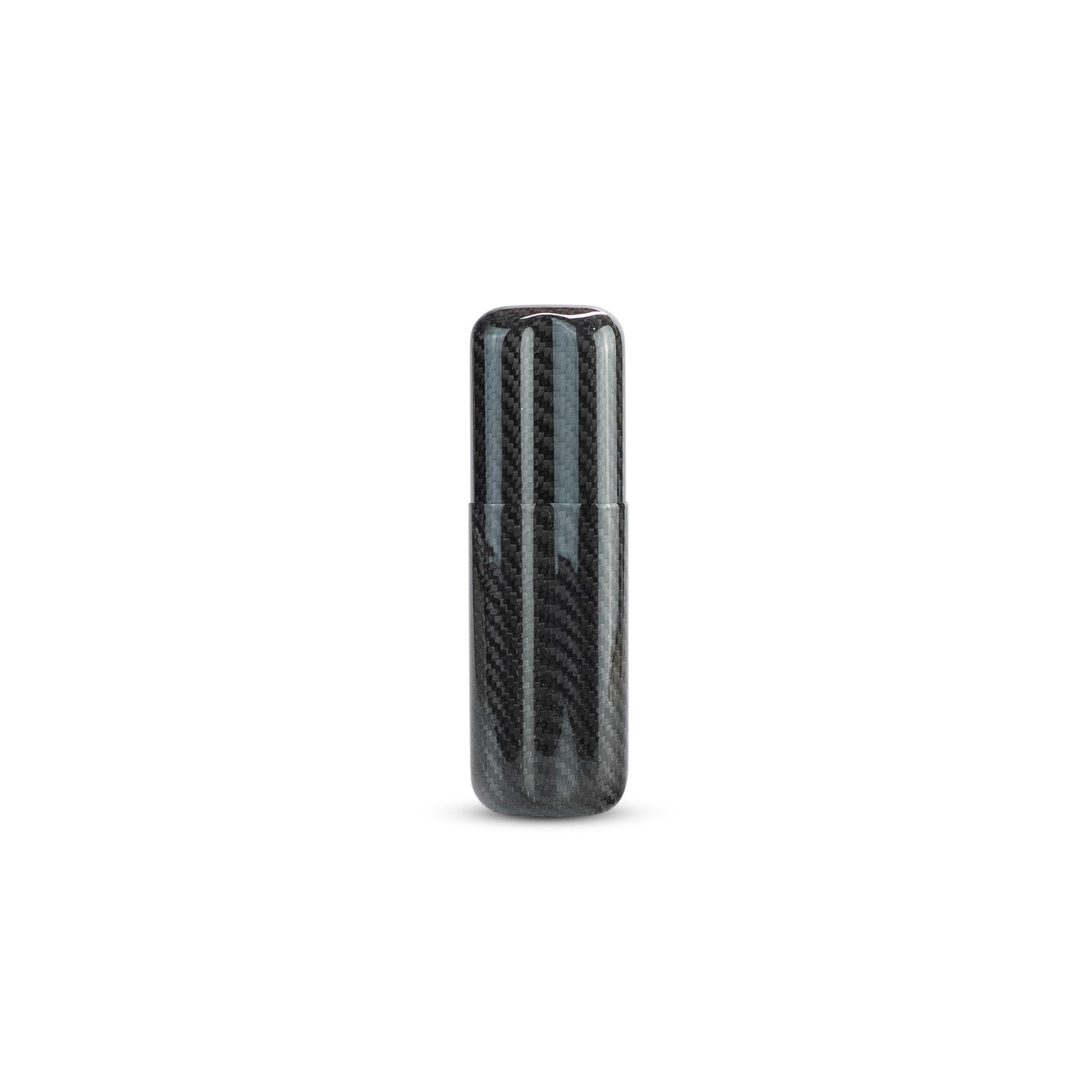 Black Lace | Real Carbon Fiber | 2 Tube Cigar Case
