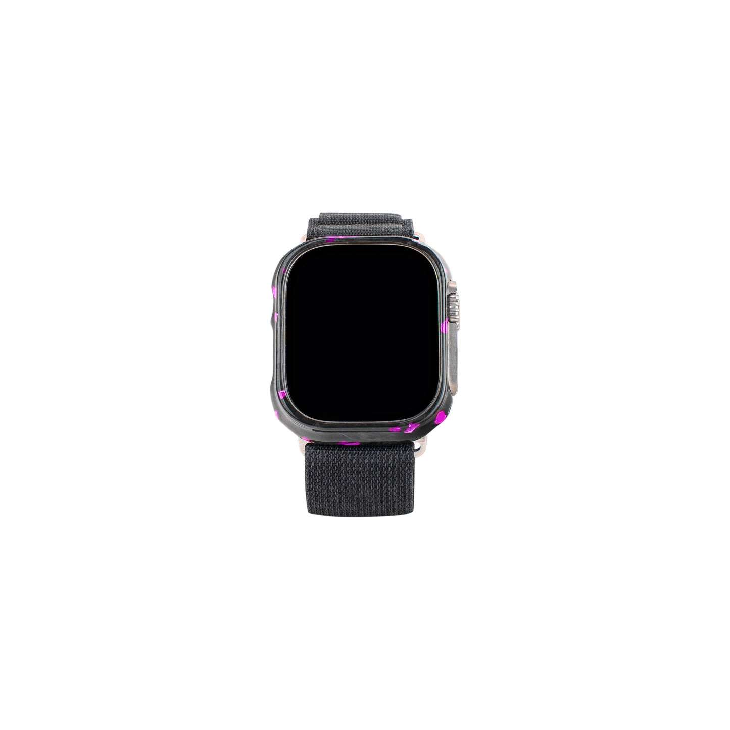 Apple Watch | Purple Fragment | Real Forged Carbon Fiber Case