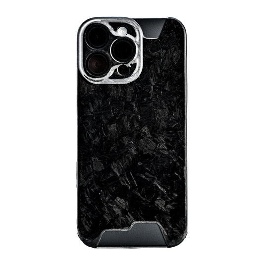 Black Fragment  | Forged Carbon Fiber | iPhone Case | SQUELETON SERIES