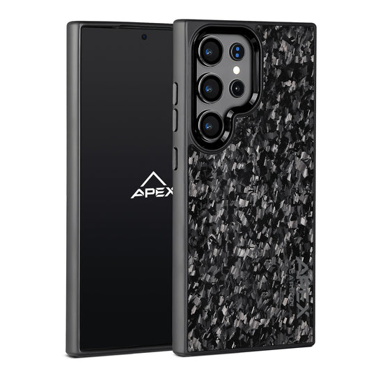 Black Fragment  | Forged Carbon Fiber | Samsung Case | IMPACT SERIES 2.0
