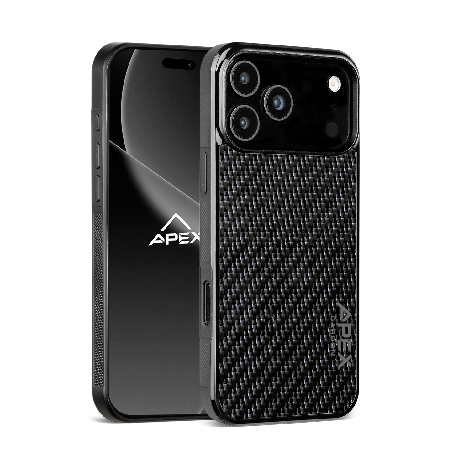 Carbon Fiber Black Lace | iPhone Case | IMPACT SERIES