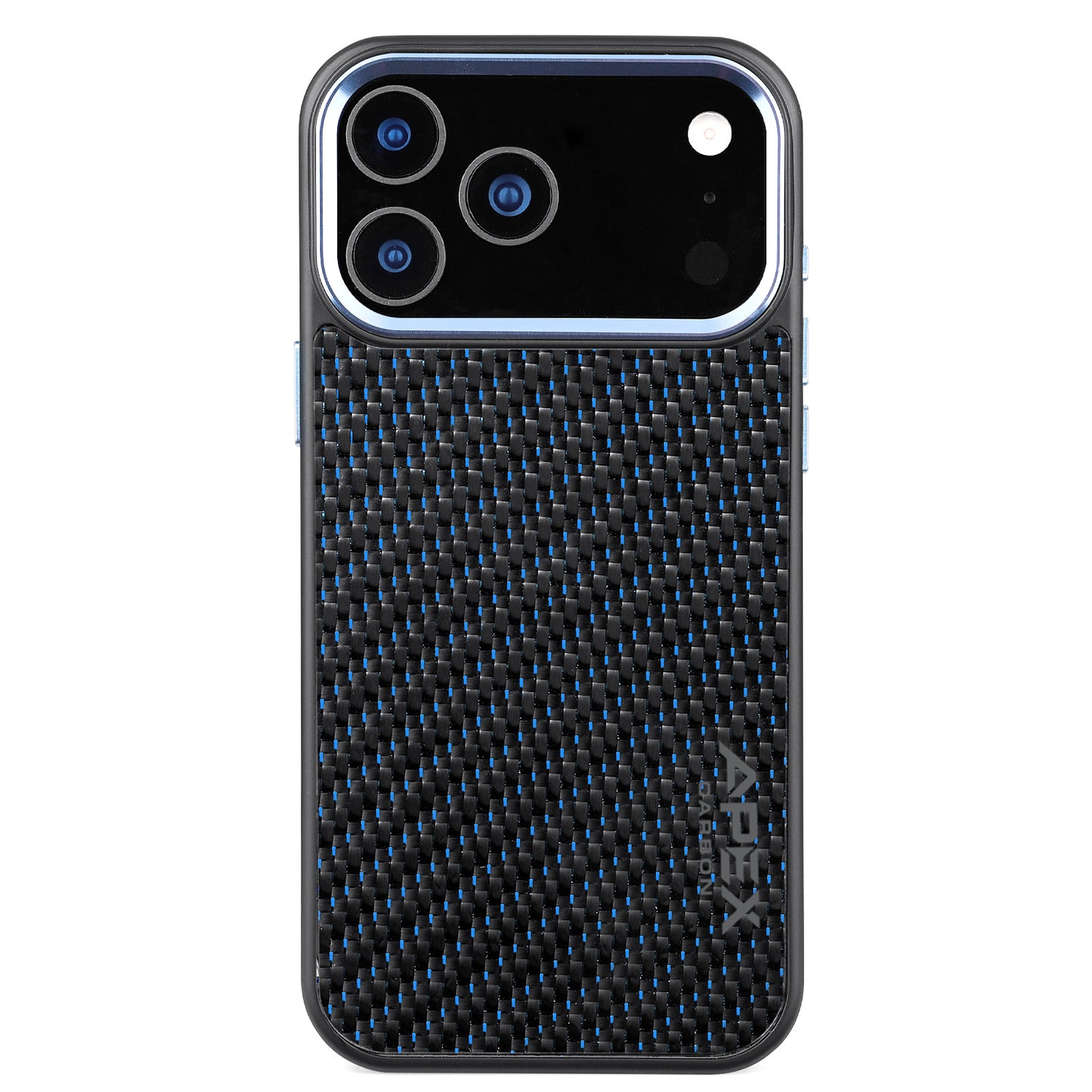Carbon Fiber Blue Lace | iPhone Case | IMPACT SERIES 2.0