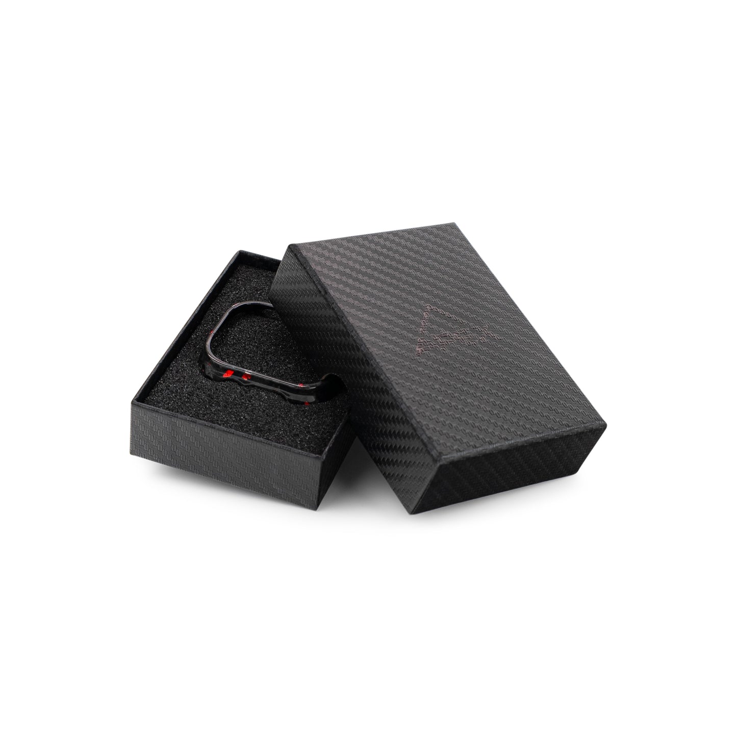 Apple Watch | Red Fragment | Real Forged Carbon Fiber Case