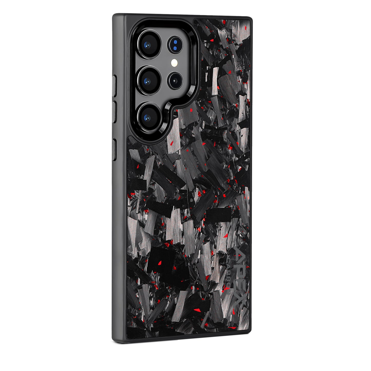 Red Large Fragment | Forged Carbon Fiber | Samsung Case | IMPACT SERIES 2.0