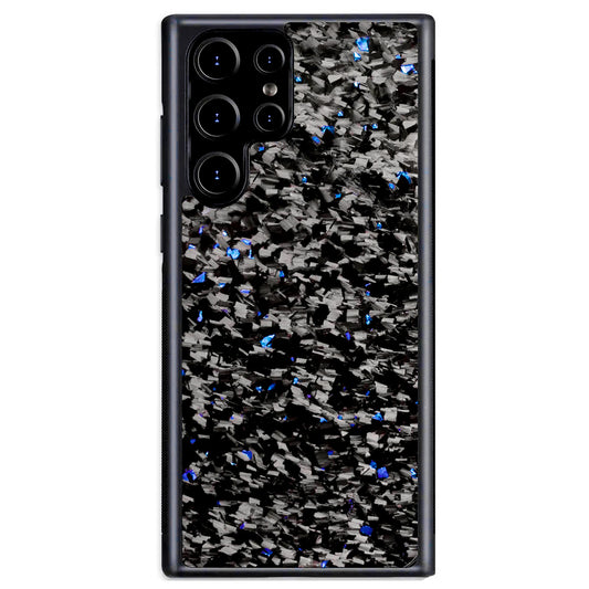 Blue Fragment  | Forged Carbon Fiber | Samsung Case | MAGSAFE