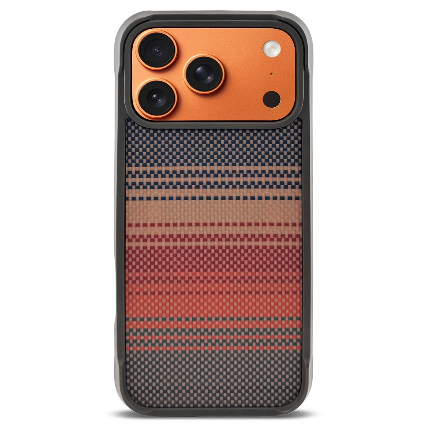 Radiant Orange Aramid Fiber | iPhone Case | Aramid Shock Series