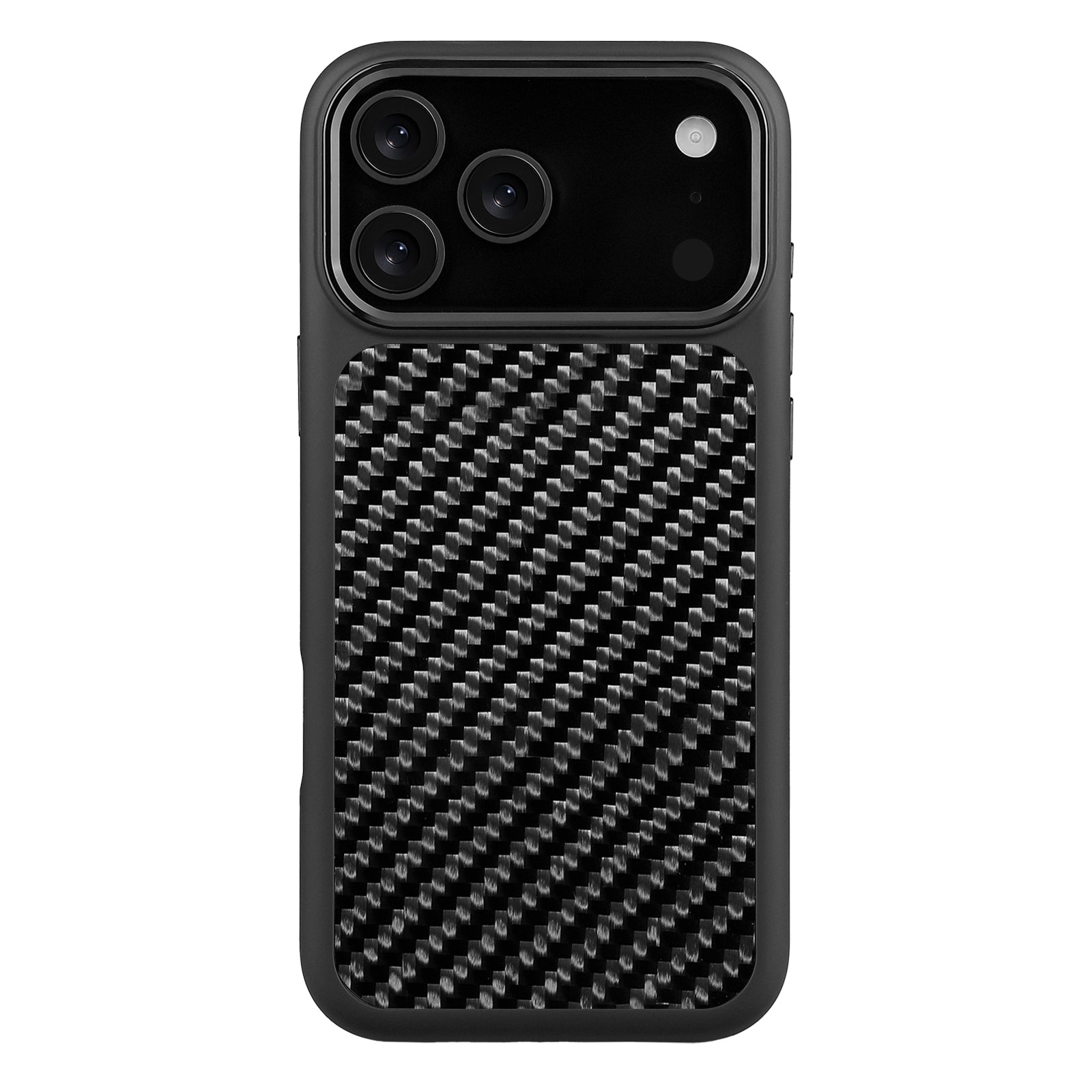 Black X Carbon Fiber Lace | iPhone Case | HYBRID SERIES