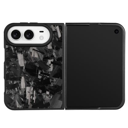 Black Large Fragment Series | Forged Carbon Fiber | iPhone Case | IMPACT SERIES