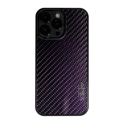 Carbon Fiber Purple | iPhone Case | MAGSAFE