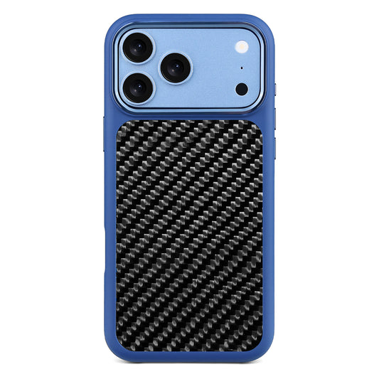 Dark Blue X Carbon Fiber Lace | iPhone Case | HYBRID SERIES