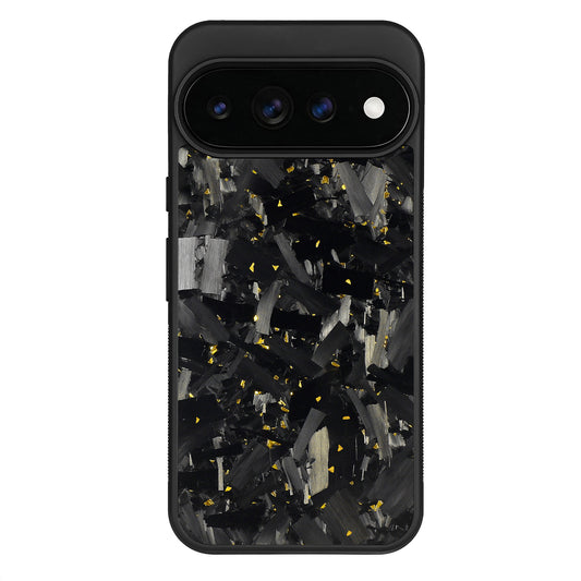 Gold Large Fragment | Forged Carbon Fiber | Pixel Case | IMPACT SERIES