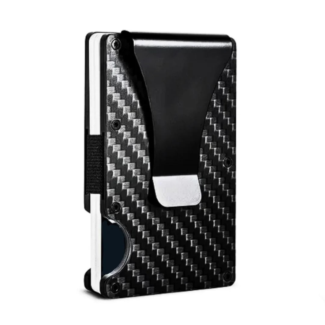 CARD HOLDERS | Weave Normal Black | Carbon Fiber