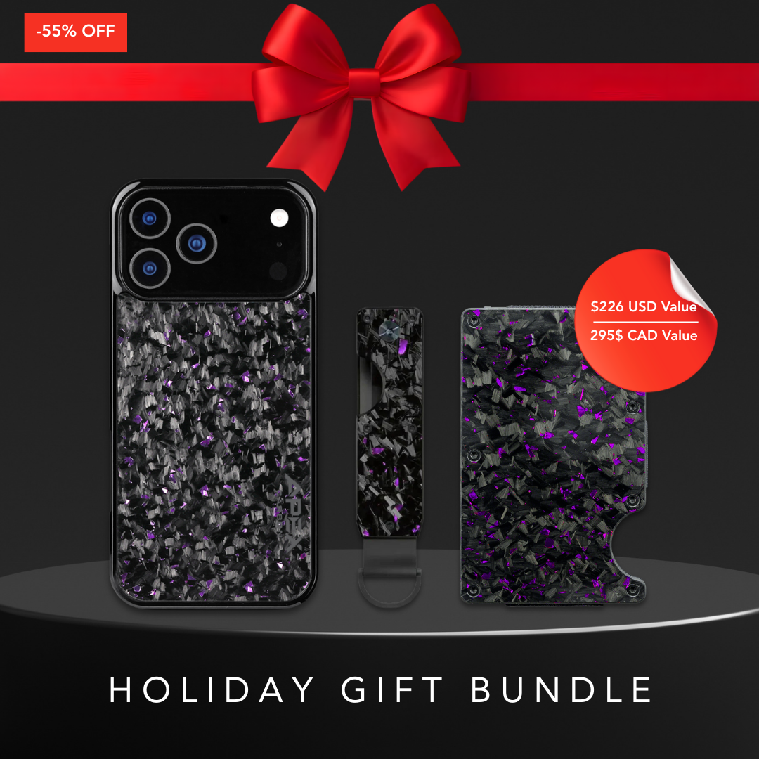 Purple Fragment | Forged Carbon Fiber | Impact Series Holiday Set