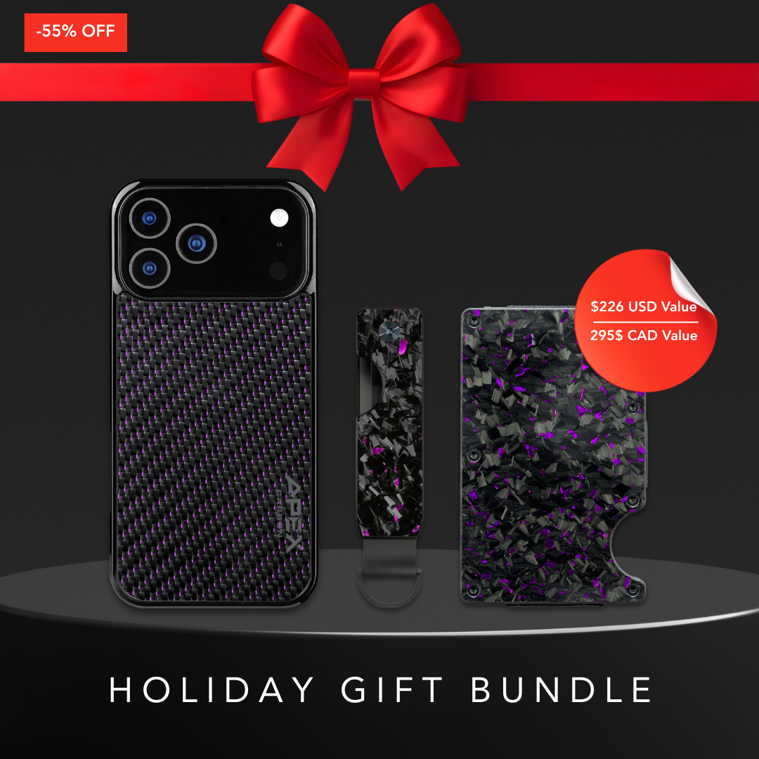 Purple Lace | Carbon Fiber | Impact Series Holiday Set