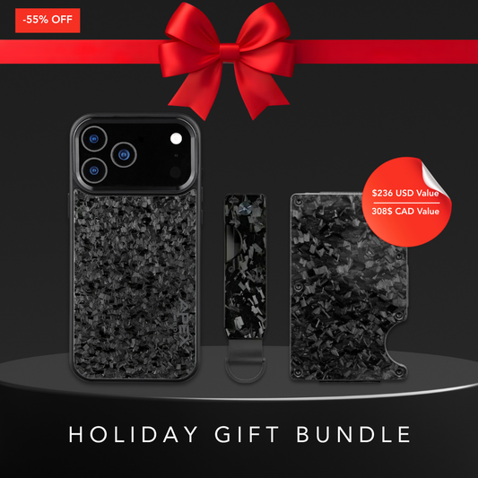 Black Fragment | Forged Carbon Fiber | Impact Series 2.0 Holiday Set