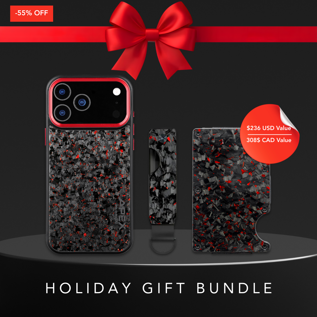 Red Fragment | Forged Carbon Fiber | Impact Series 2.0 Holiday Set