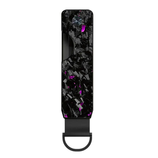 Purple Fragment | Forged Carbon Fiber | Key Case