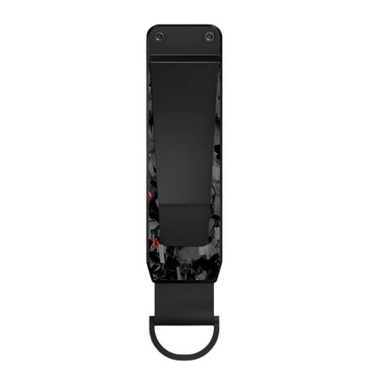 Red Fragment | Forged Carbon Fiber | Key Case