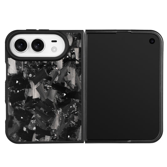 Silver Large Fragment | Forged Carbon Fiber | iPhone Case | IMPACT SERIES