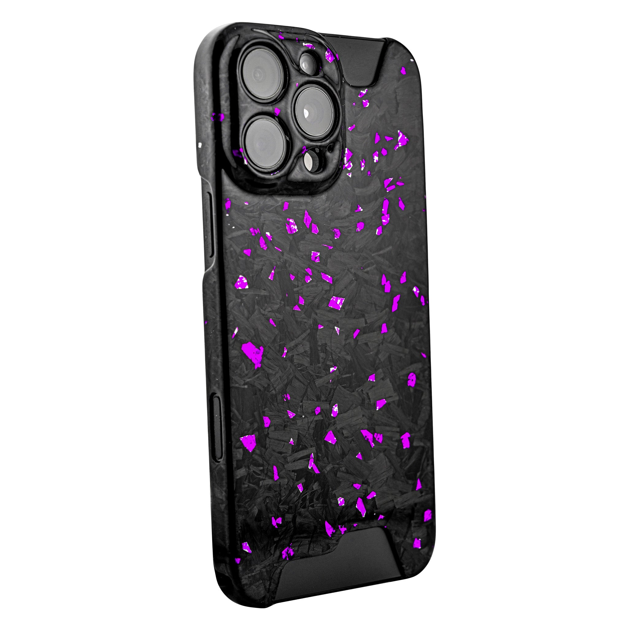 Purple Fragment | Forged Carbon Fiber | iPhone Case
