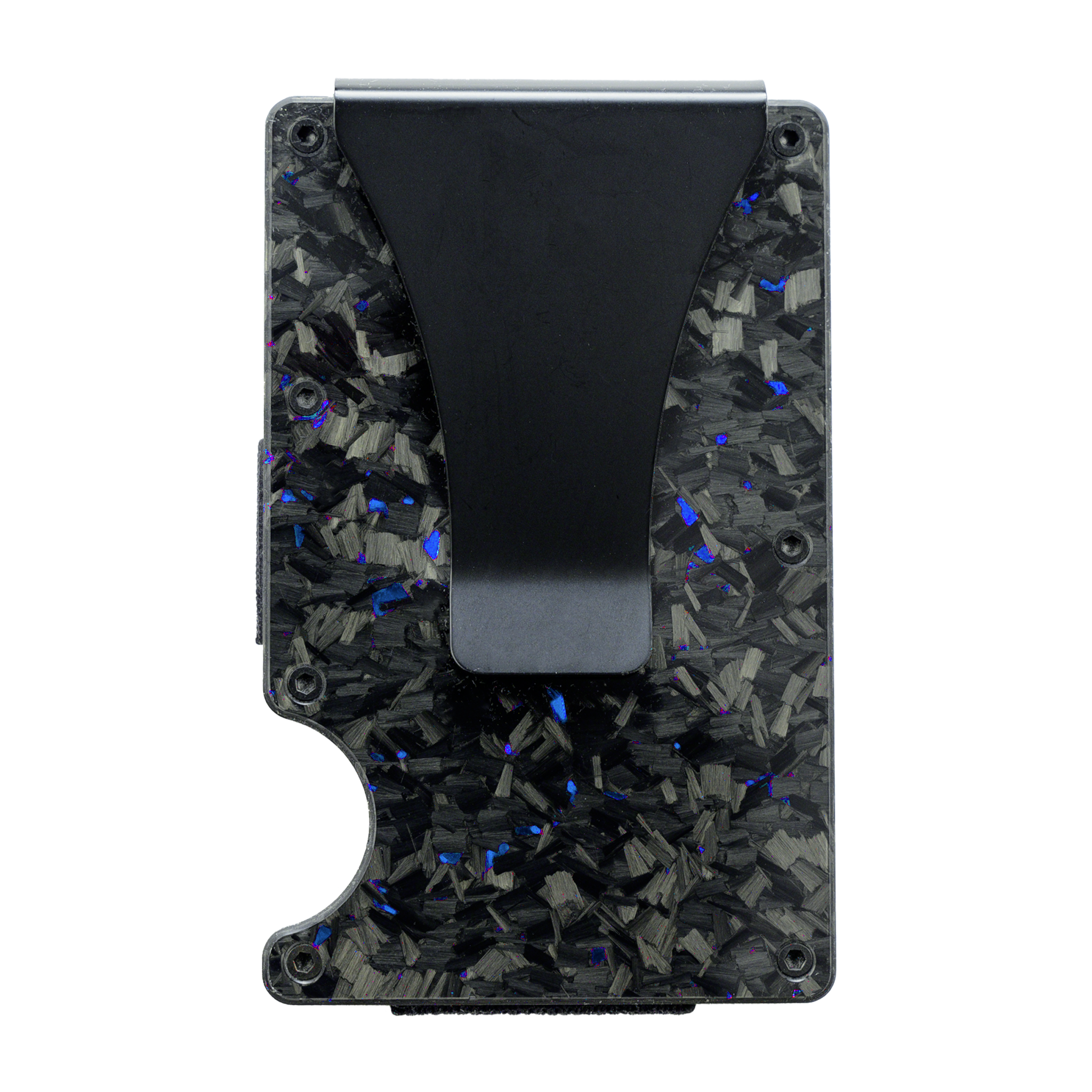 Blue Fragment | Forged Carbon Fiber | Card Holder