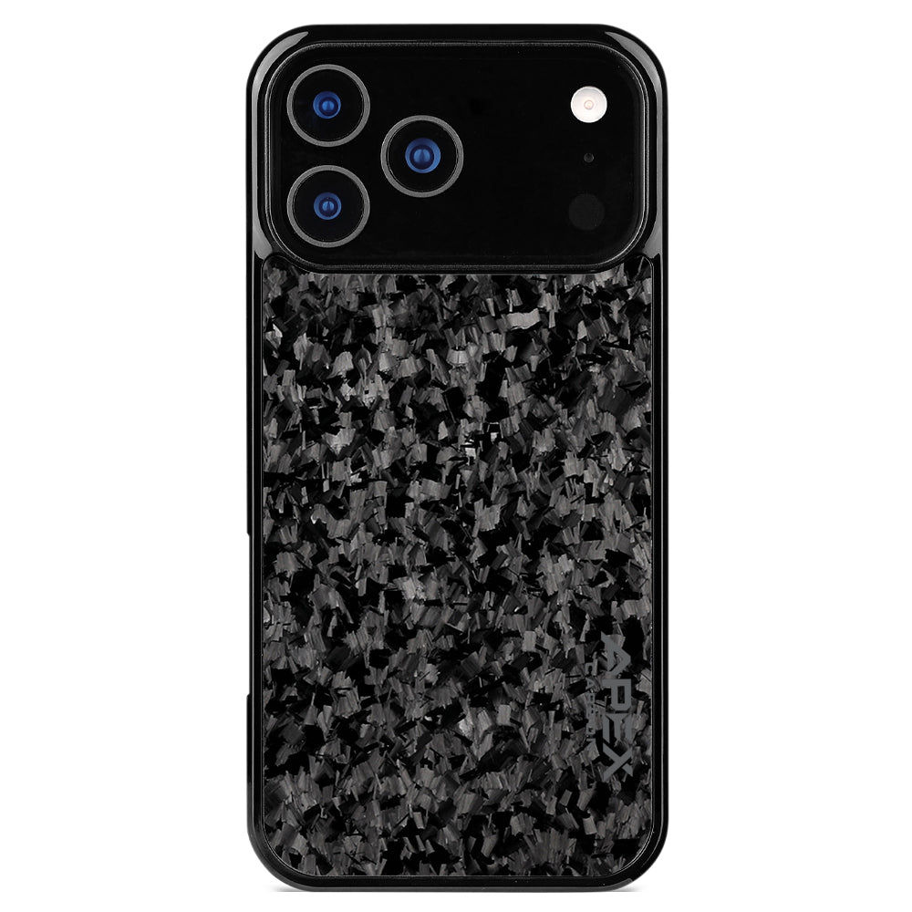 Black Fragment  | Forged Carbon Fiber | iPhone Case | IMPACT SERIES