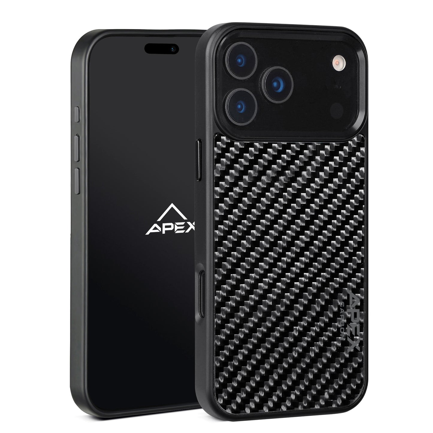 Carbon Fiber Black Lace | iPhone Case | IMPACT SERIES 2.0