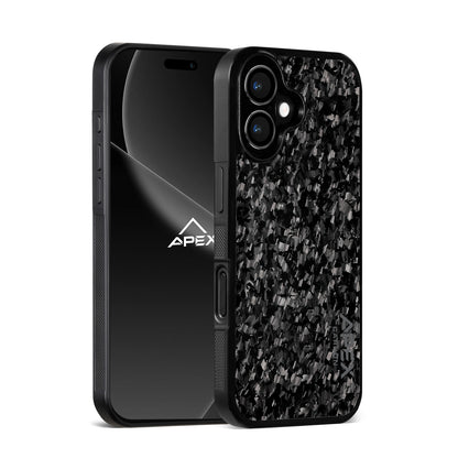 Black Fragment  | Forged Carbon Fiber | iPhone Case | IMPACT SERIES