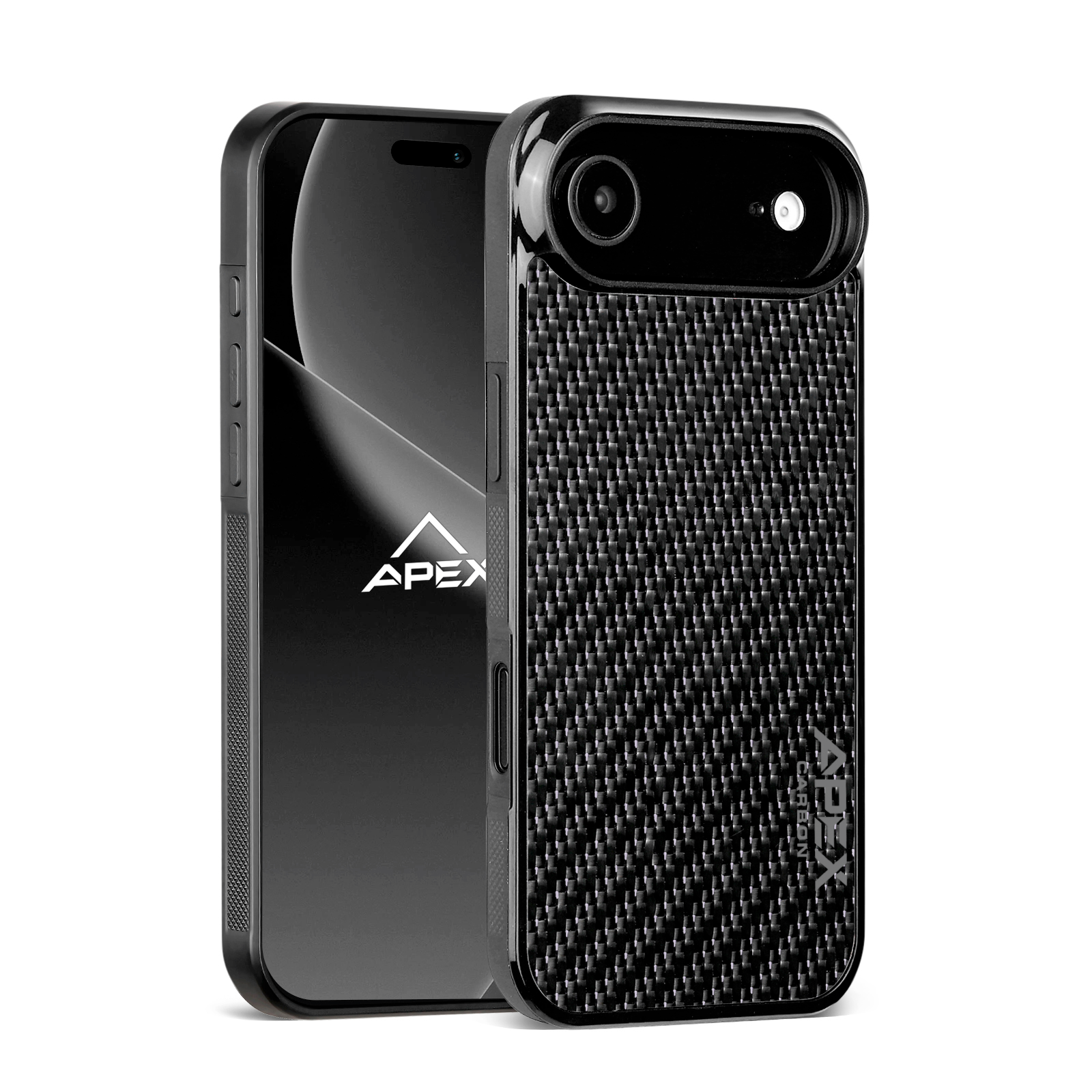 Carbon Fiber Black Lace | iPhone Case | IMPACT SERIES
