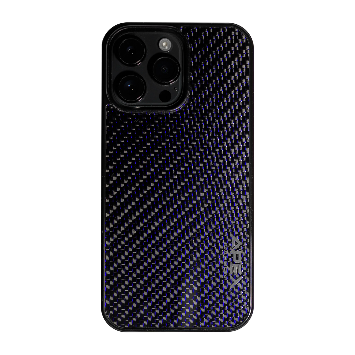 Carbon Fiber Blue | iPhone Case | MAGSAFE