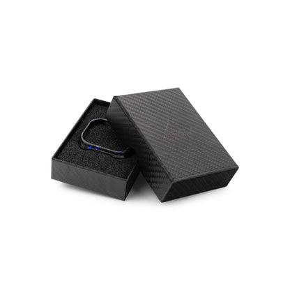 Apple Watch | Blue Fragment | Real Forged Carbon Fiber Case