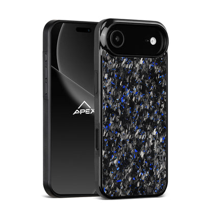 Blue Fragment  | Forged Carbon Fiber | iPhone Case | IMPACT SERIES