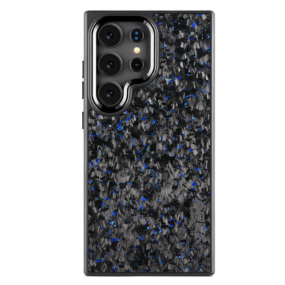 Blue Fragment  | Forged Carbon Fiber | Samsung Case | IMPACT SERIES 2.0