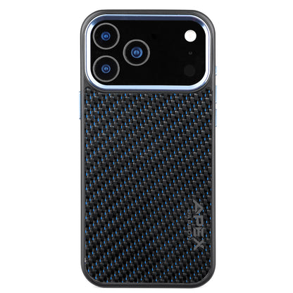 Carbon Fiber Blue Lace | iPhone Case | IMPACT SERIES 2.0