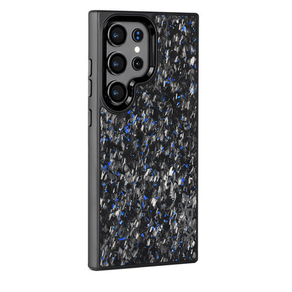 Blue Fragment  | Forged Carbon Fiber | Samsung Case | IMPACT SERIES 2.0