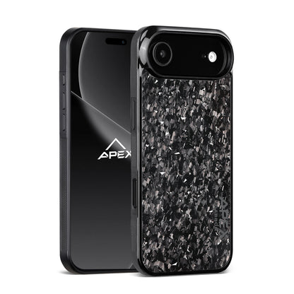 Silver Fragment  | Forged Carbon Fiber | iPhone Case | IMPACT SERIES