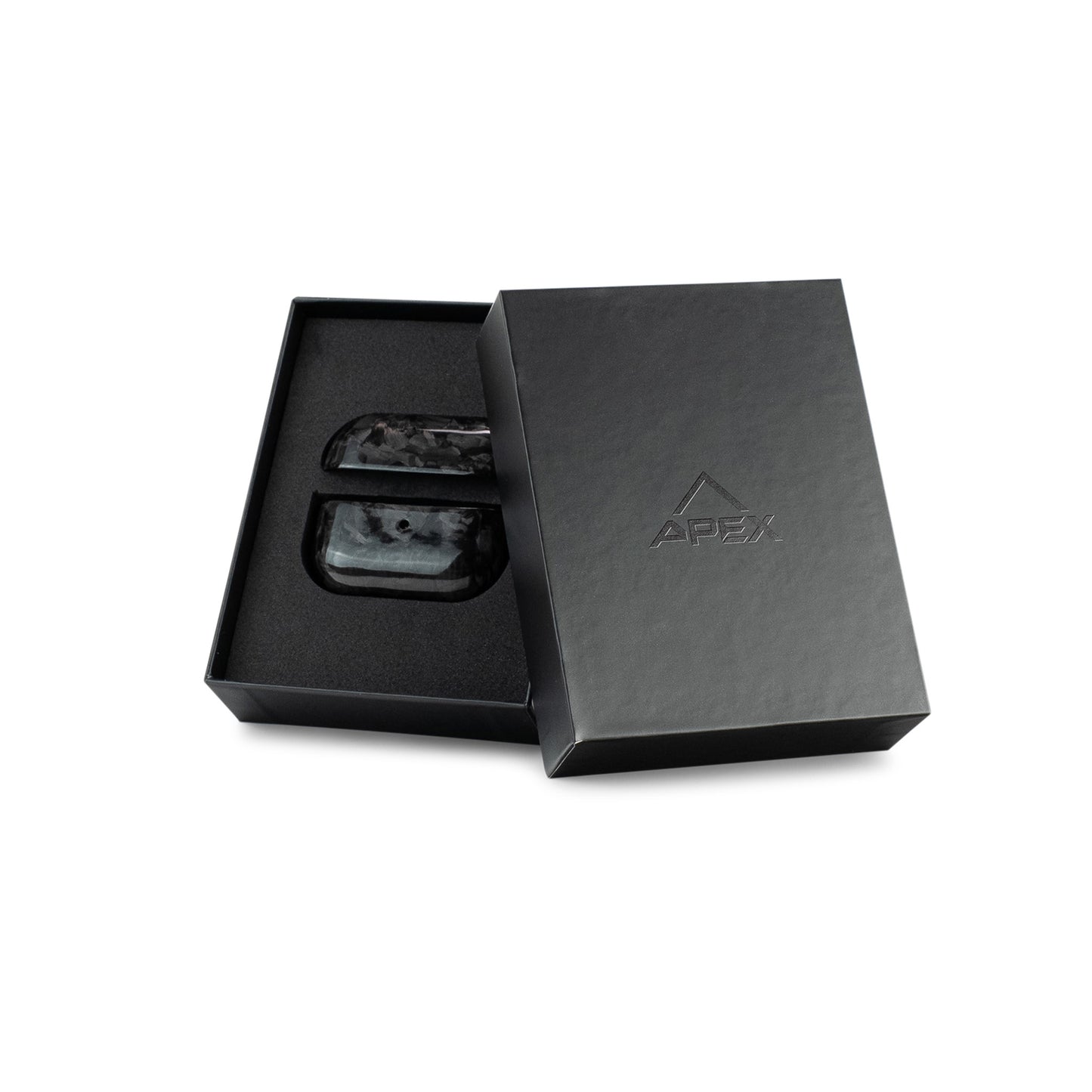 Black Fragment | Real Forged Carbon | Galaxy Buds Case