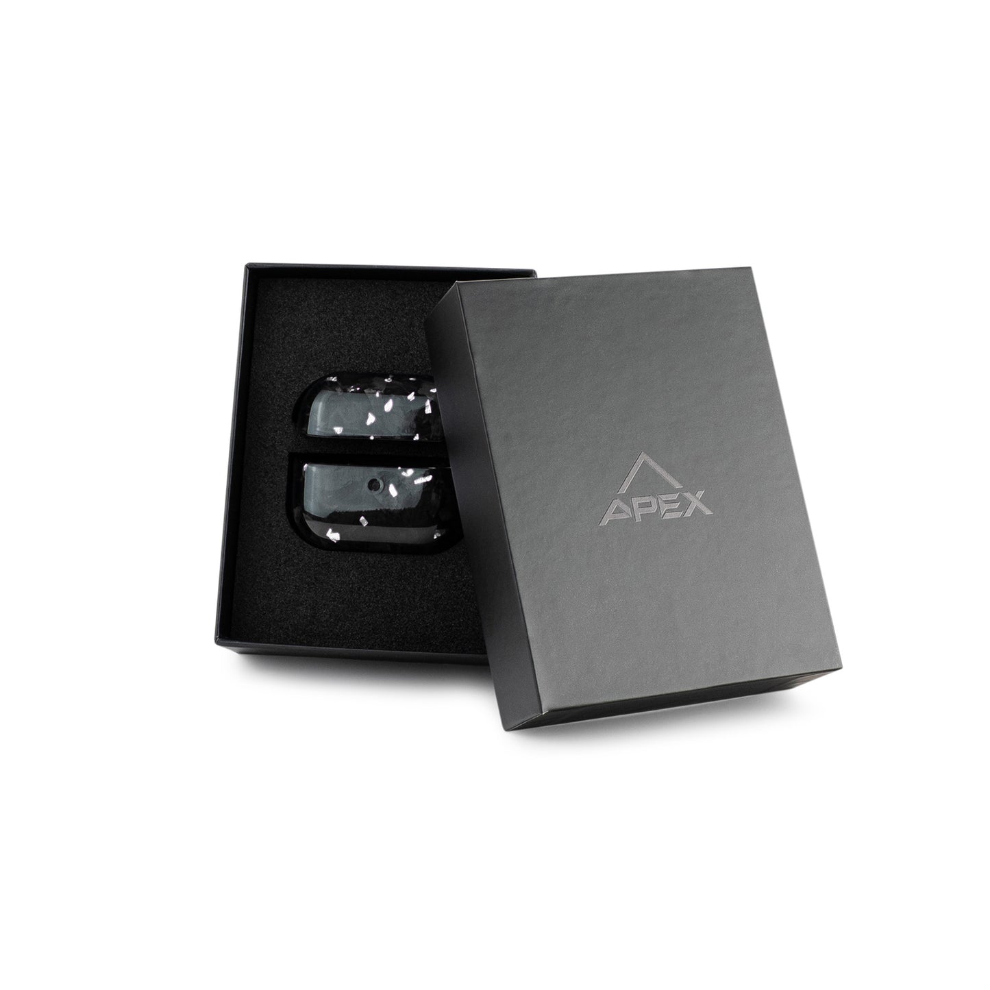 Silver Fragment | Real Forged Carbon | Galaxy Buds Case