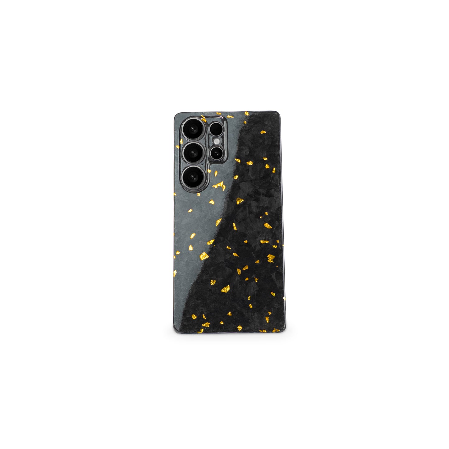 Gold Fragment | Forged Carbon Fiber | Samsung Case | SQUELETON SERIES