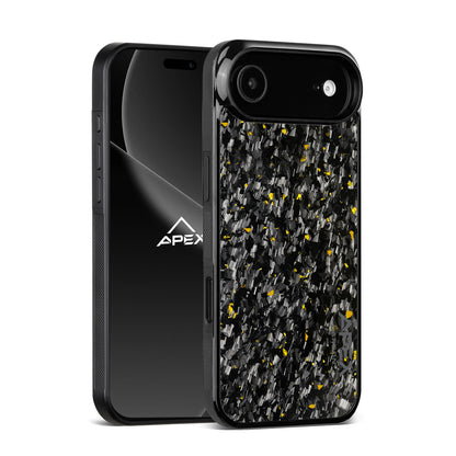 Gold Fragment  | Forged Carbon Fiber | iPhone Case | IMPACT SERIES