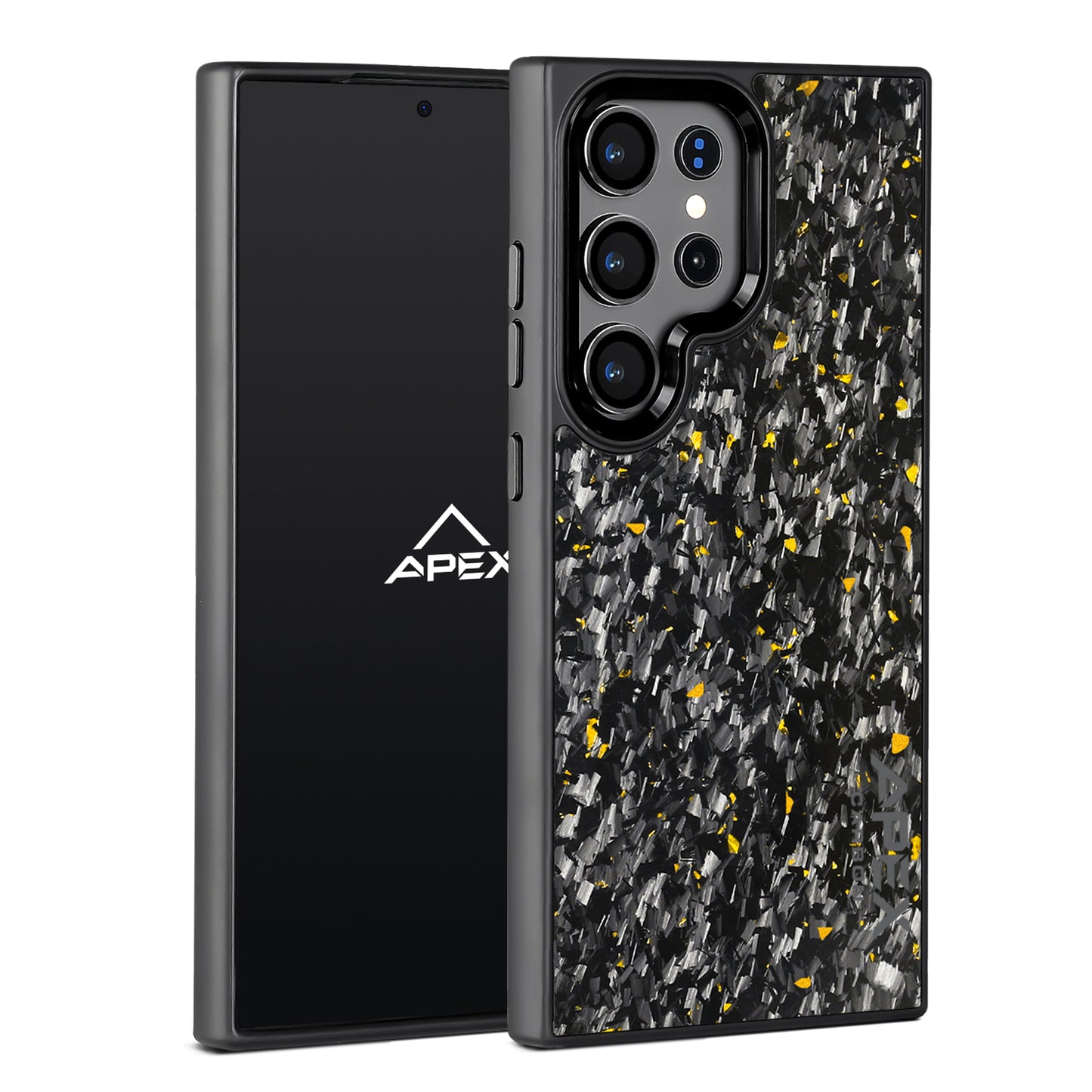 Gold Fragment  | Forged Carbon Fiber | Samsung Case | IMPACT SERIES 2.0