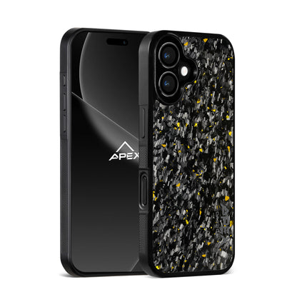 Gold Fragment  | Forged Carbon Fiber | iPhone Case | IMPACT SERIES