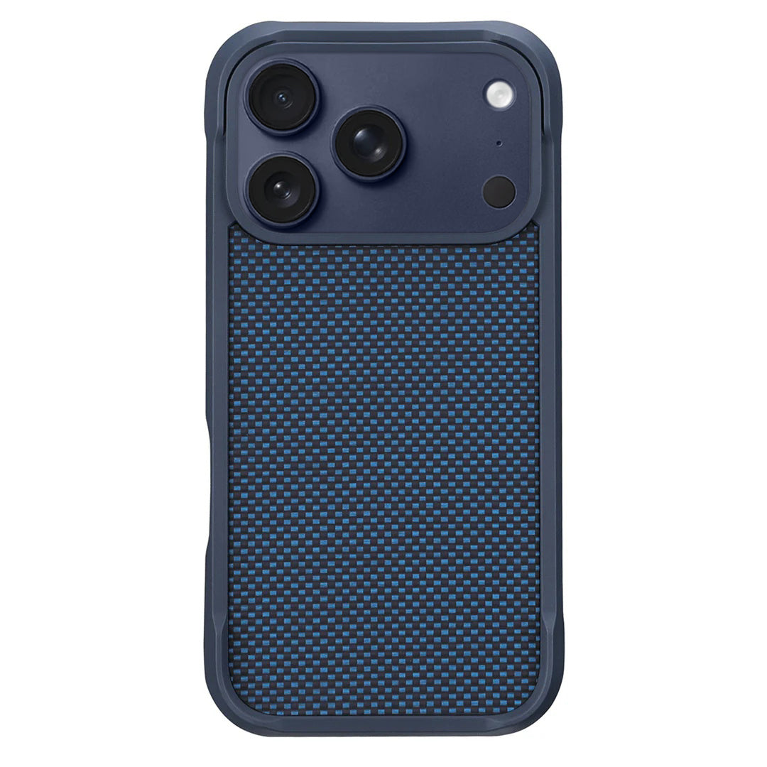 Blue Aramid Fiber | iPhone Case | Aramid Shock Series