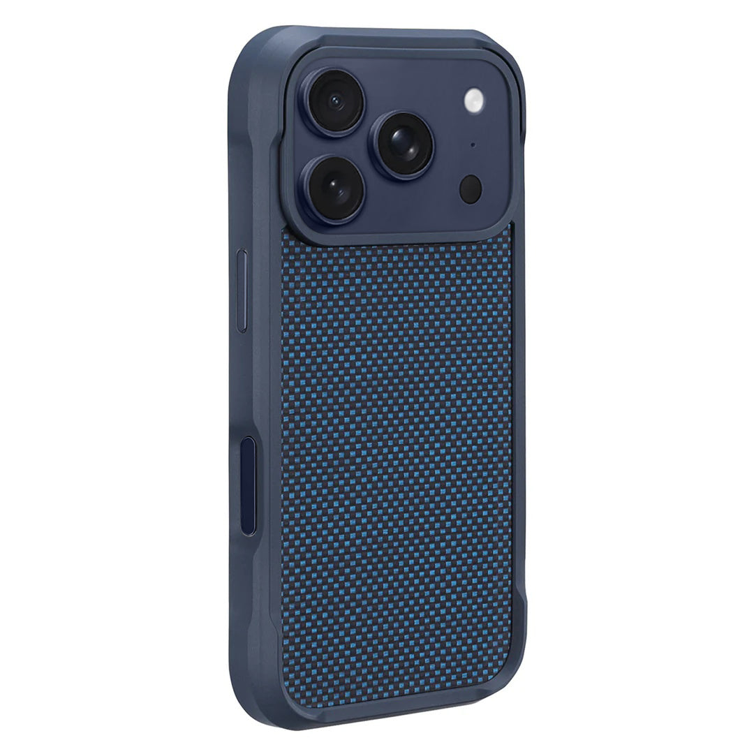Blue Aramid Fiber | iPhone Case | Aramid Shock Series