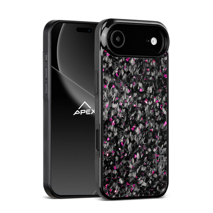 Pink Fragment  | Forged Carbon Fiber | iPhone Case | IMPACT SERIES