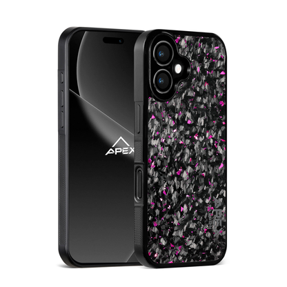 Pink Fragment  | Forged Carbon Fiber | iPhone Case | IMPACT SERIES