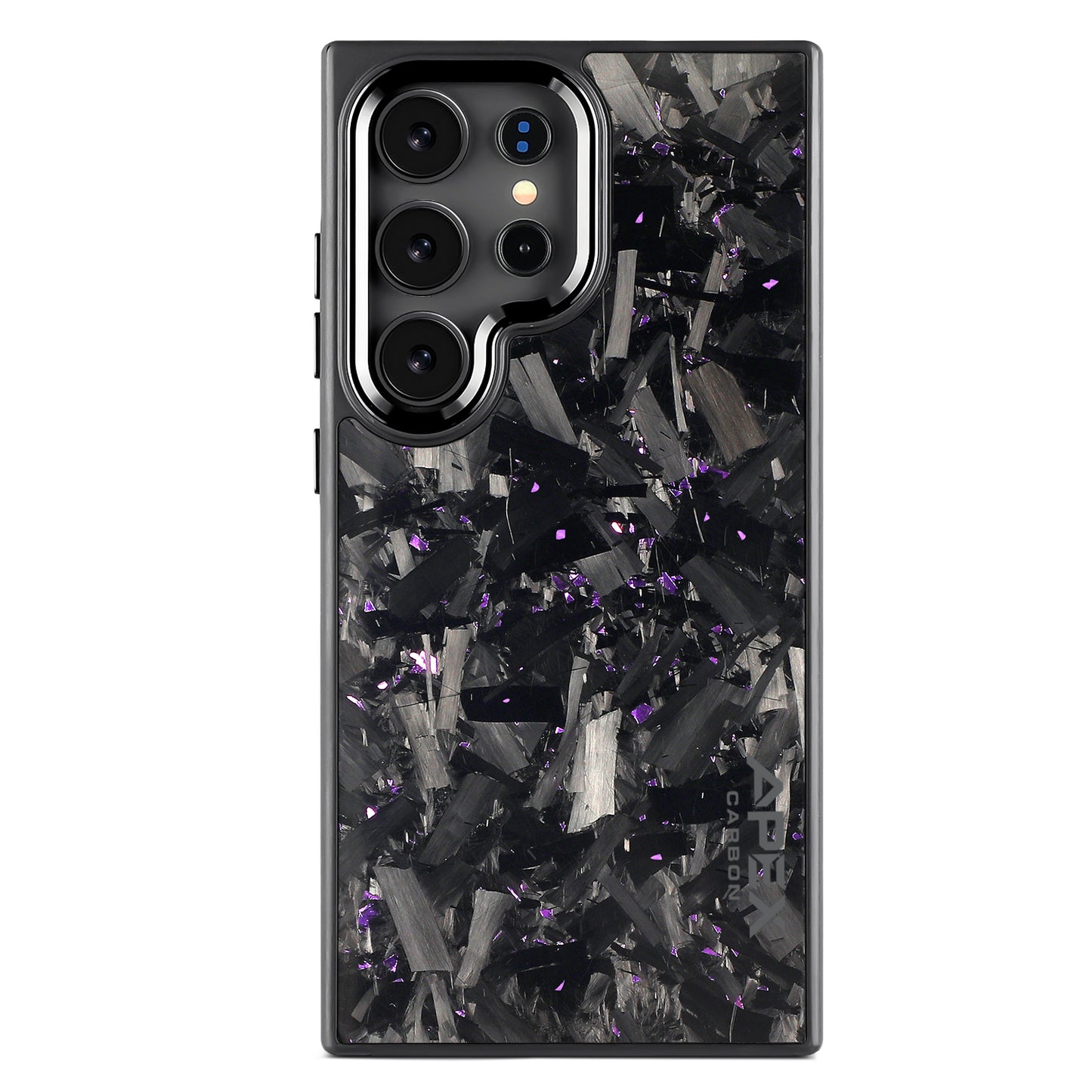 Purple Large Fragment  | Forged Carbon Fiber | Samsung Case | IMPACT SERIES 2.0