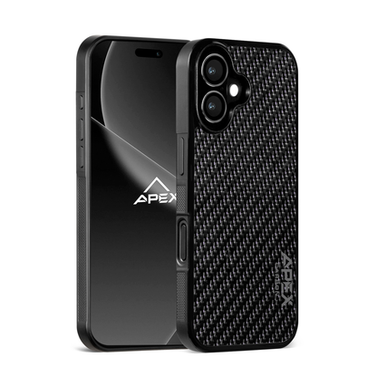 Carbon Fiber Black Lace | iPhone Case | IMPACT SERIES